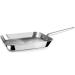 Grill ondulado acero 5-ply capa 24x24 cm