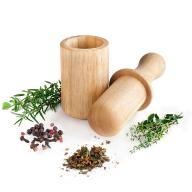 Morter per a esp�cies i llavors fusta