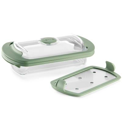 Estuche vapor cristal 2 p Lékué
