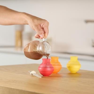 Set 4 moldes Helado Lollipop