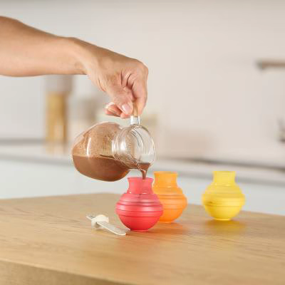 Set 4 moldes Helado Lollipop