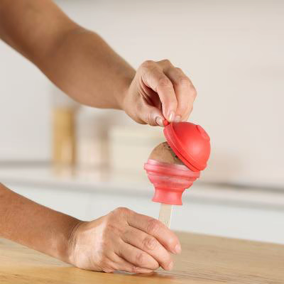 Set 4 moldes Helado Lollipop