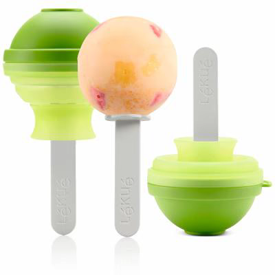Set 4 moldes Helado Lollipop