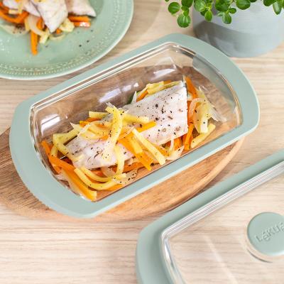 Estuche vapor cristal 2 p y libro recetas L�ku�