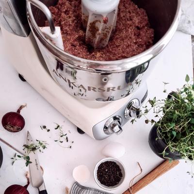 Amasadora Ankarsrum original blanca brillo