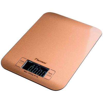 Balanza cocina digital Bestron cobre