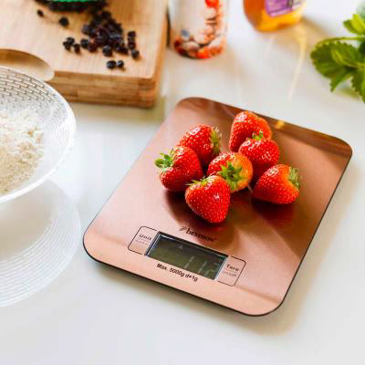Balanza cocina digital Bestron cobre