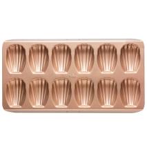 Molde madeleines antiadherente x12 cavidades Gold