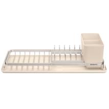 Escurreplatos compacto Sinkside soft beige