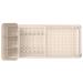 Escurreplatos compacto Sinkside soft beige