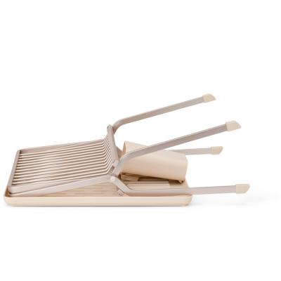 Escurreplatos plegable Sinkside soft beige
