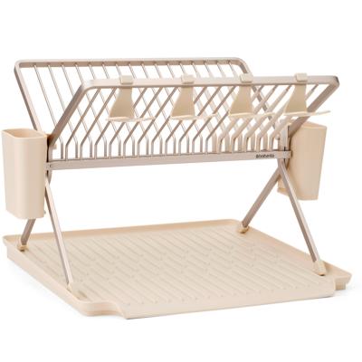 Escurreplatos plegable XL Sinkside soft beige