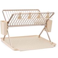 Escurreplatos plegable XL Sinkside soft beige
