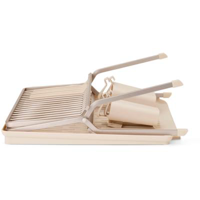 Escurreplatos plegable XL Sinkside soft beige