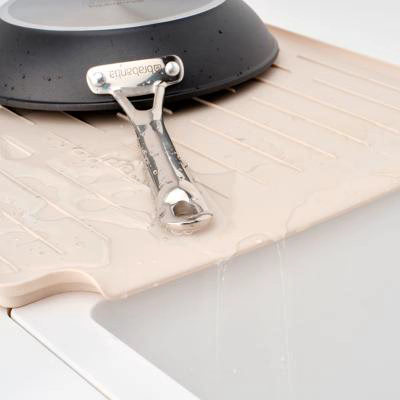 Escurreplatos plegable XL Sinkside soft beige