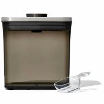 Bote Pop Oxo caf� tintado con cuchara servir 1,6 L