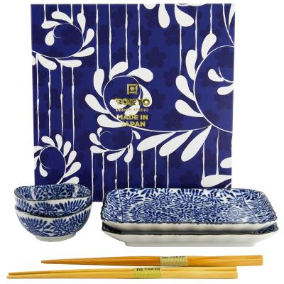 Set japo sushi 6 pc Fukusumi Karakusa