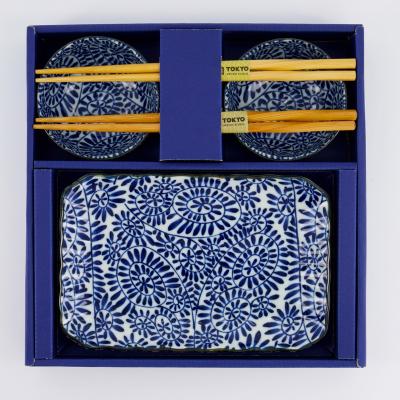 Set japo sushi 6 pc Fukusumi Karakusa