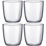 4 vasos bodum Kvadrant agua 350 ml