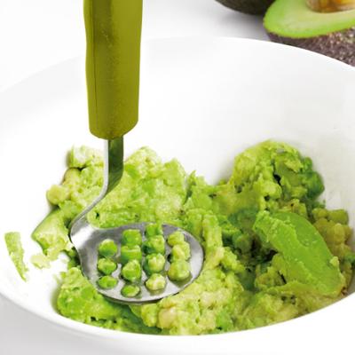 Prensador para aguacate y guacamole