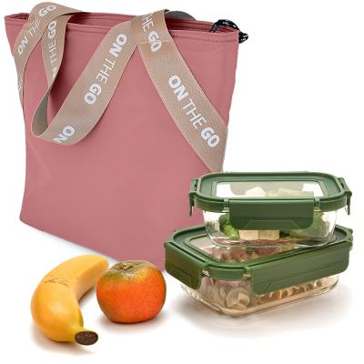 Bolsa alimentos Tote On the Go 3,7 L Pink