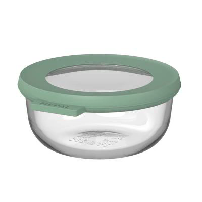 Bol cristal con tapa Cirqula