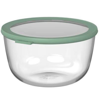 Bol cristal con tapa Cirqula