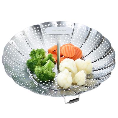 Vaporera extensible acero