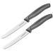 2x cuchillo doble serrado desayuno y tomate