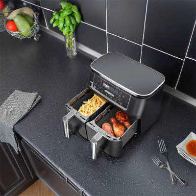 Bandeja rectangular Air Fryer silicona 21x13 cm