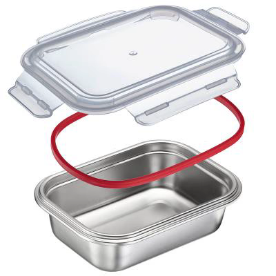 Tupper acero microondas