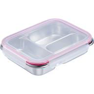 Tupper acero 3 separadores 280+280+400 ml