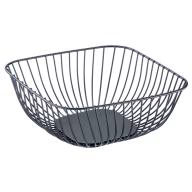 Cistell fruiter quadrat met�l�lic