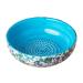 Plato rallador Coral mediano 15 cm azul