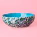 Plato rallador Coral mediano 15 cm azul