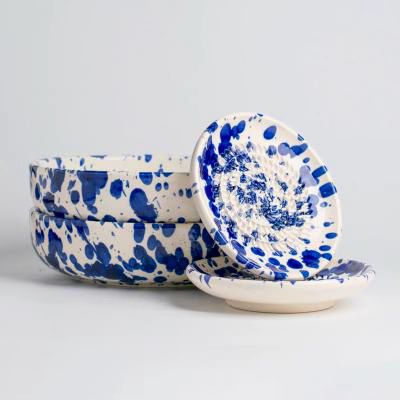 Plato rallador Persia azul peque�o 12,5 cm