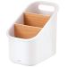 Porta utensilios Bellwood blanco madera