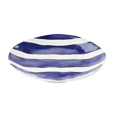 Plato postre Guzzini Riviera 21,5 cm azul
