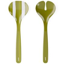Cubiertos para ensalada Guzzini Riviera verde