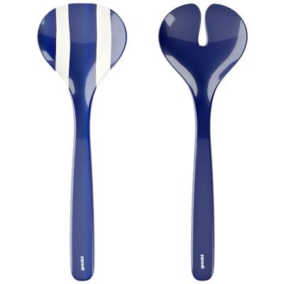 Cubiertos para ensalada Guzzini Riviera azul