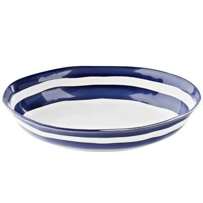 Bol para ensalada Guzzini Riviera 32x23 cm azul