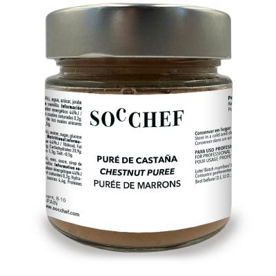 Pasta pura de Casta�as SocChef 245 g