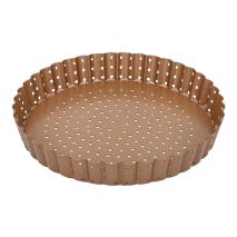 Motllo quiche perforat fons m�bil daurat