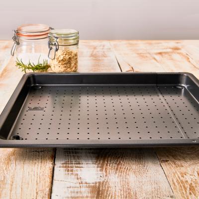 Bandeja horno extensible perforada 36-52 x33 cm