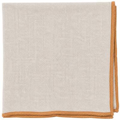 Servilleta de mesa 41x41 cm Sahara natural B curry