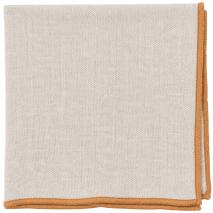 Servilleta de mesa 41x41 cm Sahara natural B curry