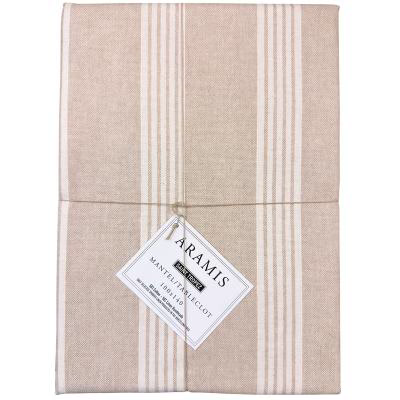 Mantel resinado St. Tropez white 100x140 cm