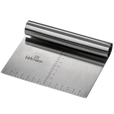 Esp�tula masas acero con medidas 15x12 cm