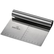 Esp�tula masas acero con medidas 15x12 cm
