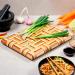 Tabla cortar bamb� 4 tonos color